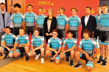 Interpro cycling Academy team photo 2