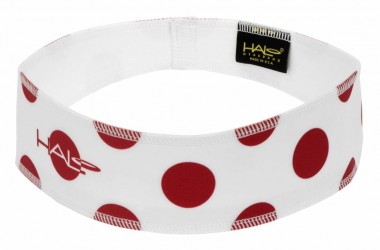 White_Red Halo II - pullover headband front
