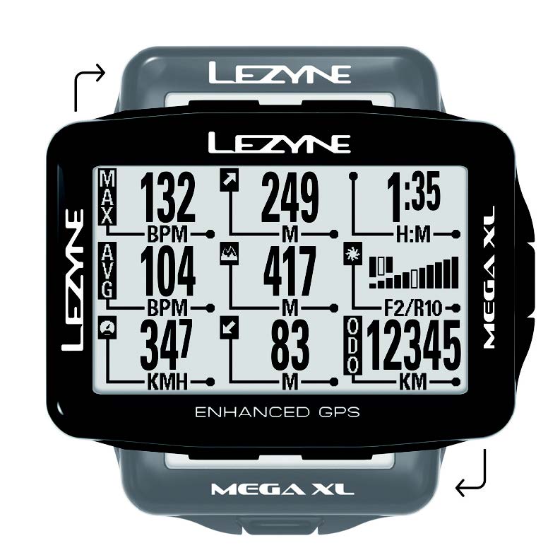 【LEZYNE】「MEGA GPS XL」「MEGA C GPS」新型GPSコンピュータ発表【ファンライド】