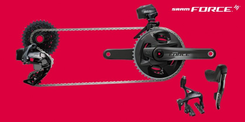 SRAM Force eTap AXS】Redに続き、Force eTap AXSデビュー【ファンライド】