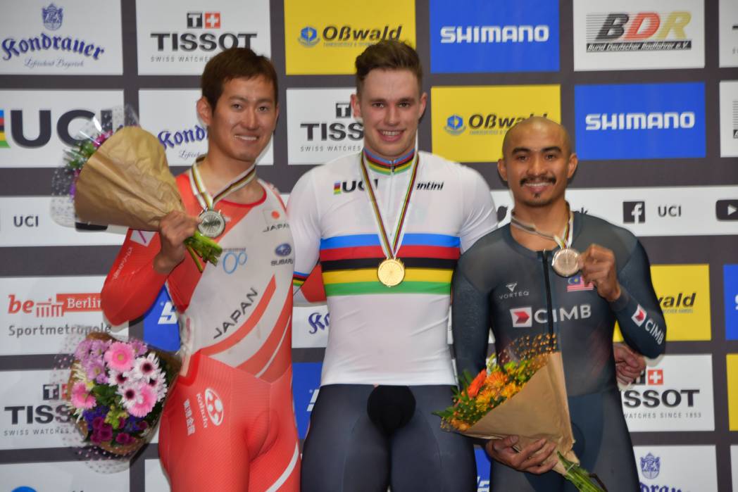 2020UCIトラック世界選手権大会2日目 ケイリン男子・脇本が銀メダル